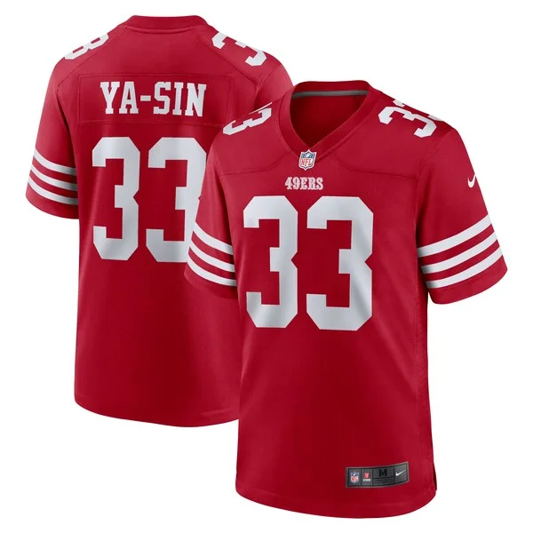San Francisco 49ers Game NFL Jersey - Scarlet | Elite Football Apparel