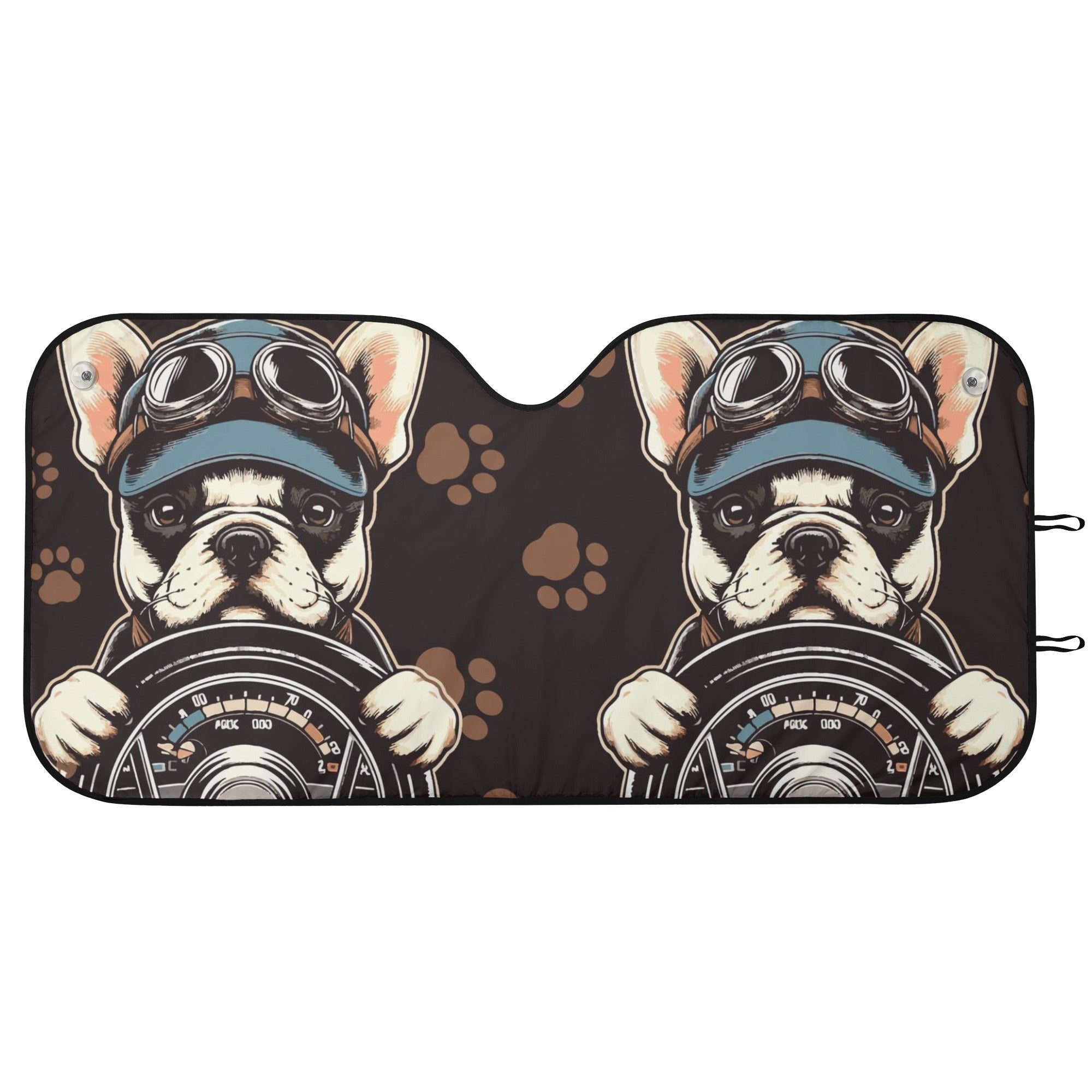 Culture-Inspired Street-Ready Jax - Car Auto Sun Shade for Street Style