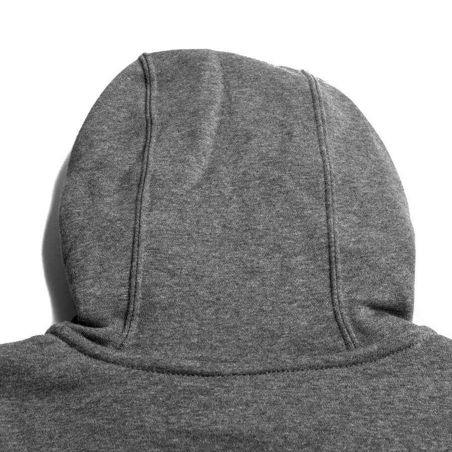 [EFKS] Norway Hoodie Fleece Park Heather/White 20 Kids Charcoal Apparel
