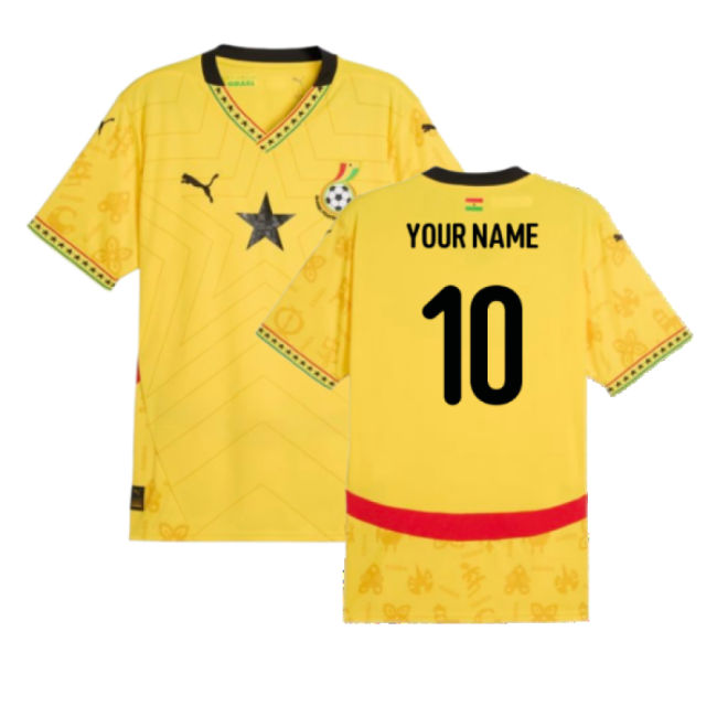 Climate-Control Limited-Edition 2024-2025 Ghana Away Shirt (Your Name)