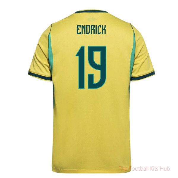 2026-2027 Brazil Home Shirt (Endrick 19)