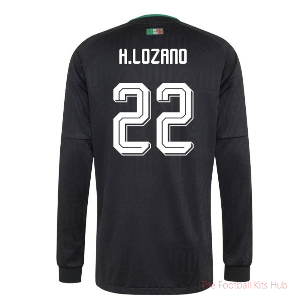 2026-2027 Mexico Authentic Long Sleeves Third Shirt (H.Lozano 22)