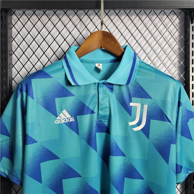 2223 Juventus Light Blue Polo Shirt - Official Replica 6921