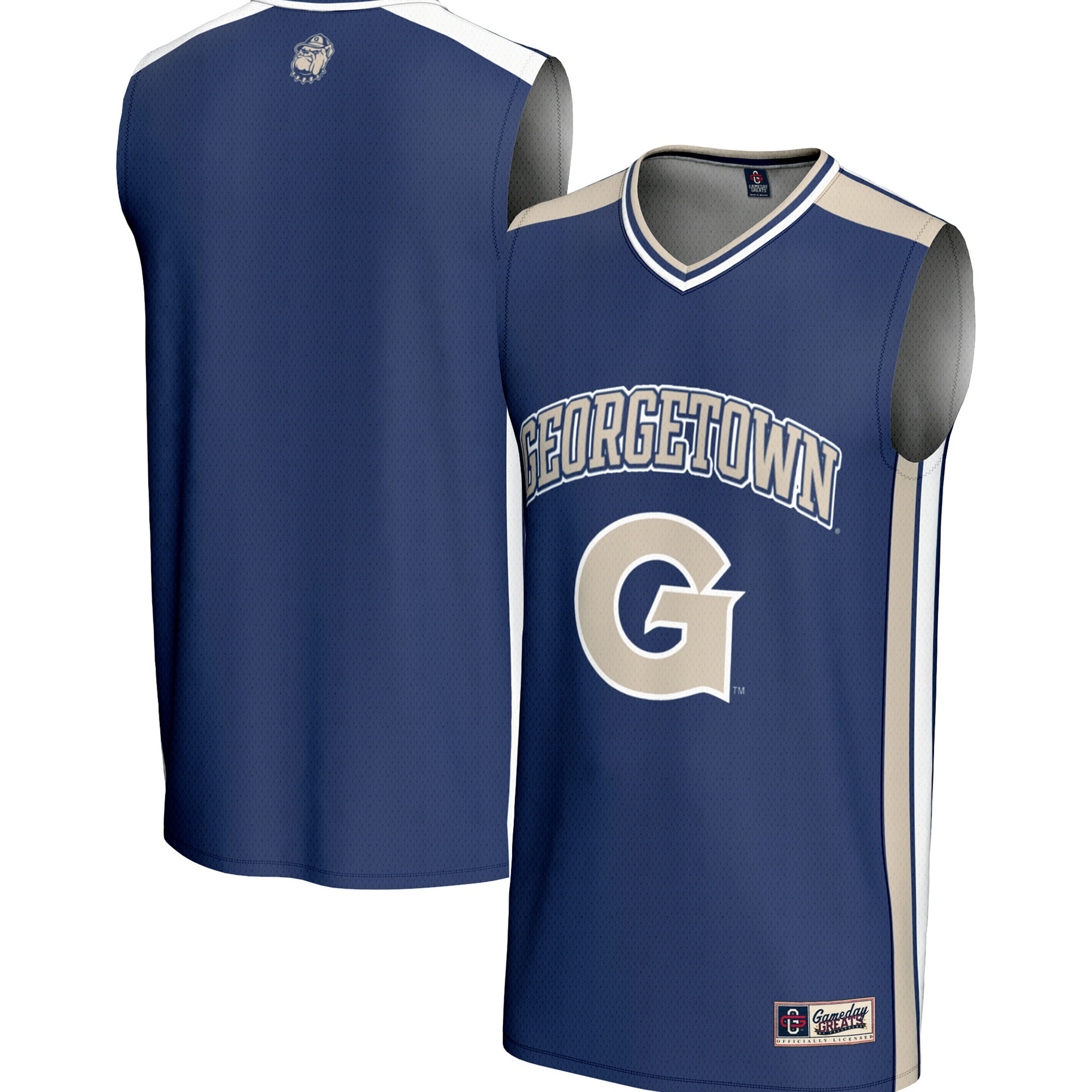 [NJP] Women's Georgetown Hoyas GameDay Greats Spirit Basketball Jersey - Navy