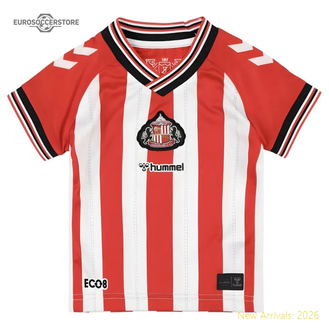 Sunderland Home Mini Kit 2025-2026 Fan Style Jersey