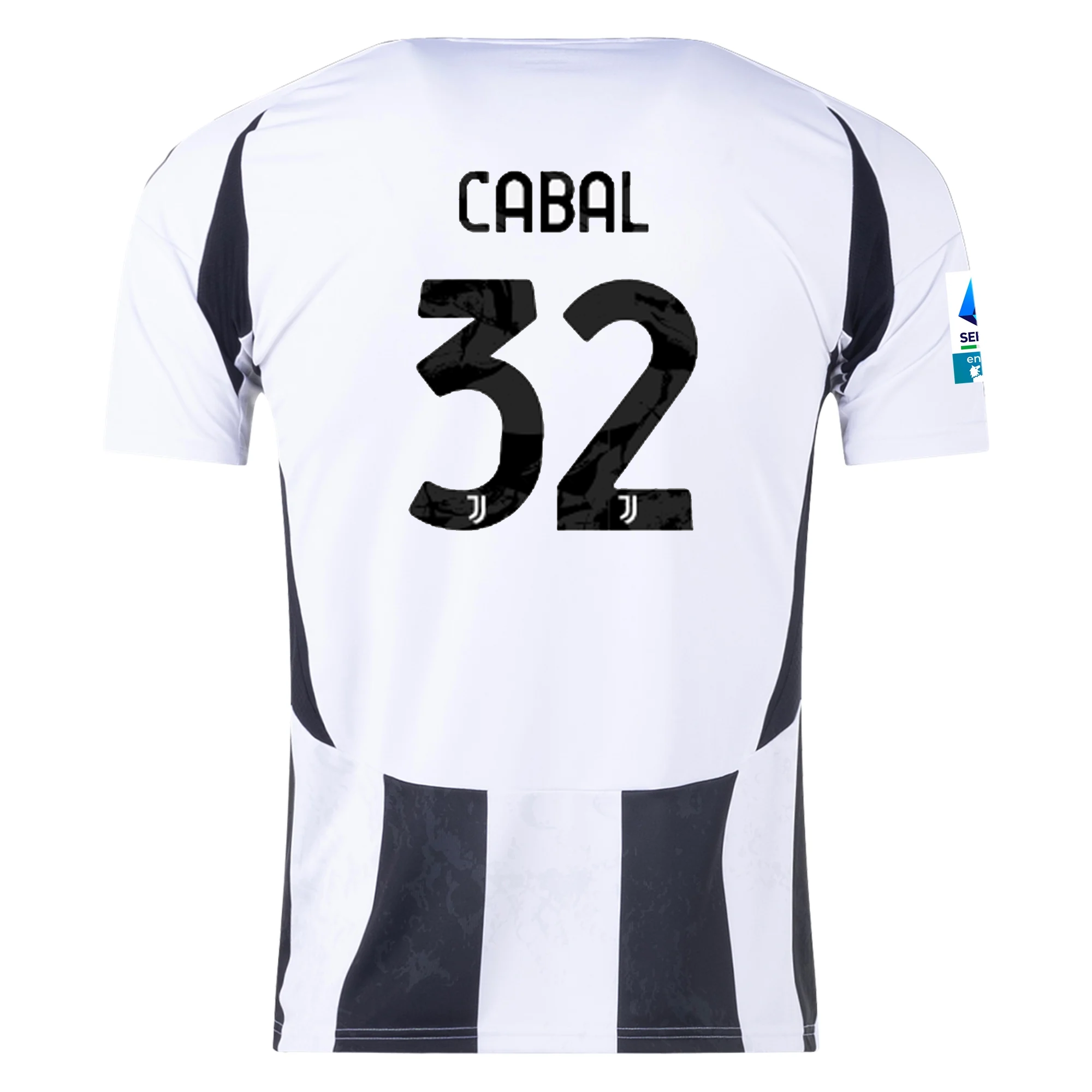 Juventus Cabal 2024-2025 Ser Home Jersey – Authentic Shirt