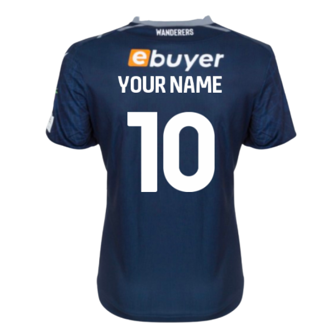 Moisture-Wicking 2025-2026 Away Match Jersey Your Name Adults #63064