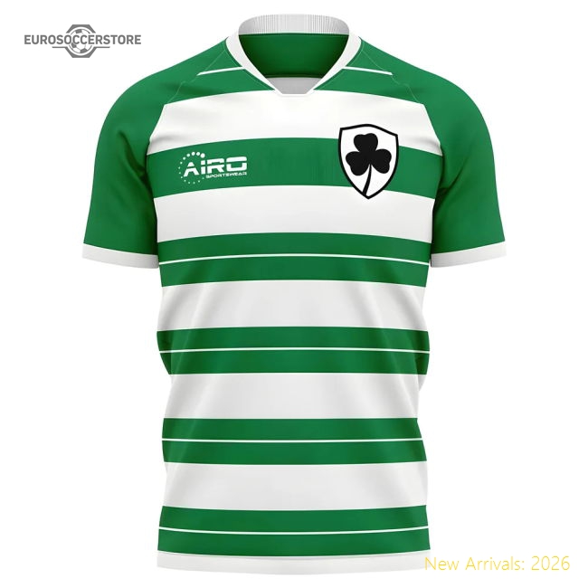 2025-2026 Shamrock Rovers Home Concept Football Shirt - Womens