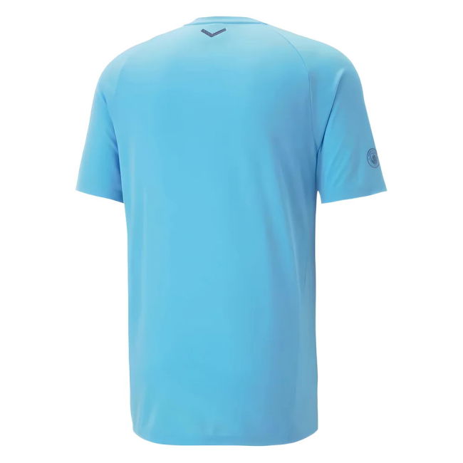 football shirt 2023-2024 Man City Casuals Tee (Blue Wash) - Kids