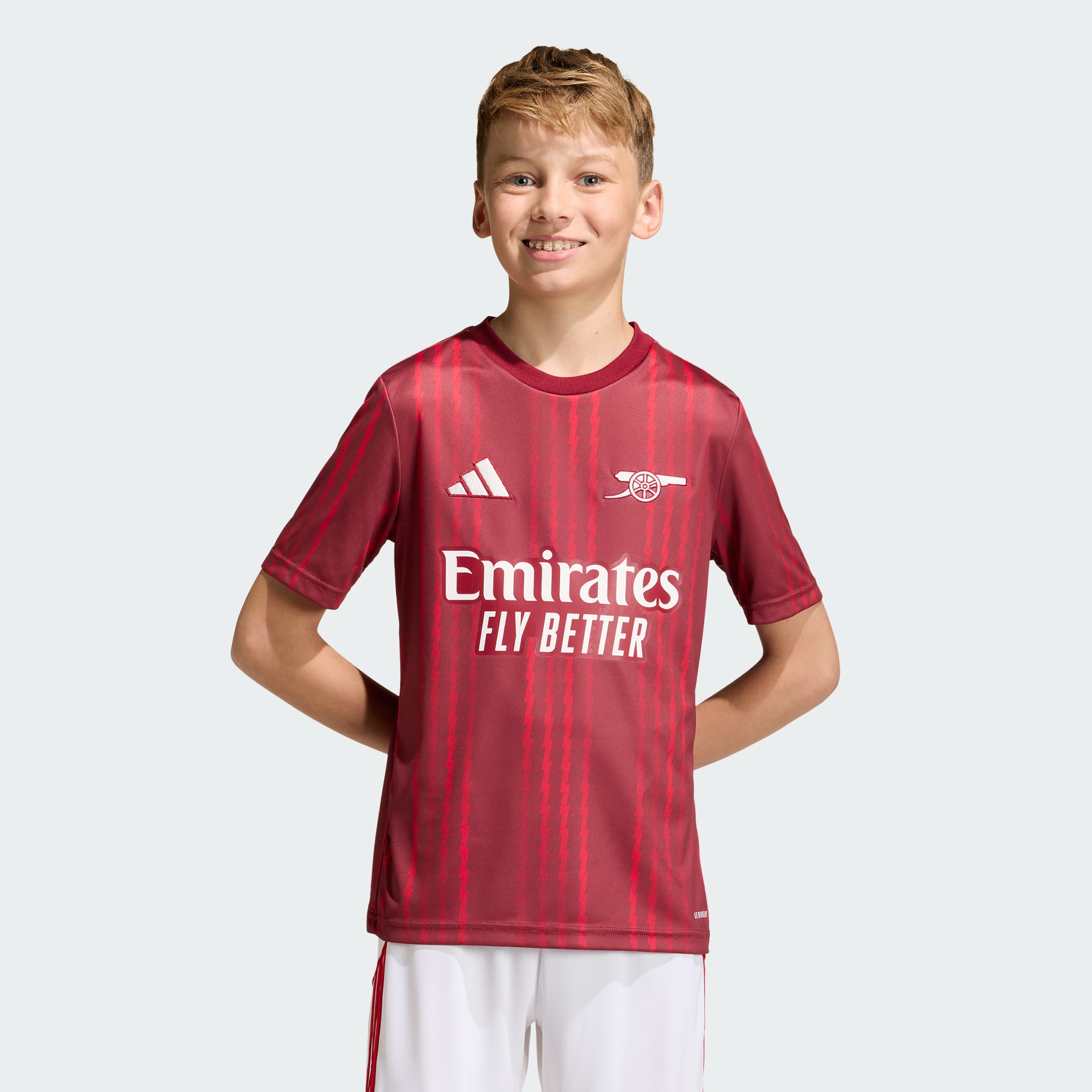 [SJH] Arsenal Youth 2025/26 Pre-Match Training Jersey - Red