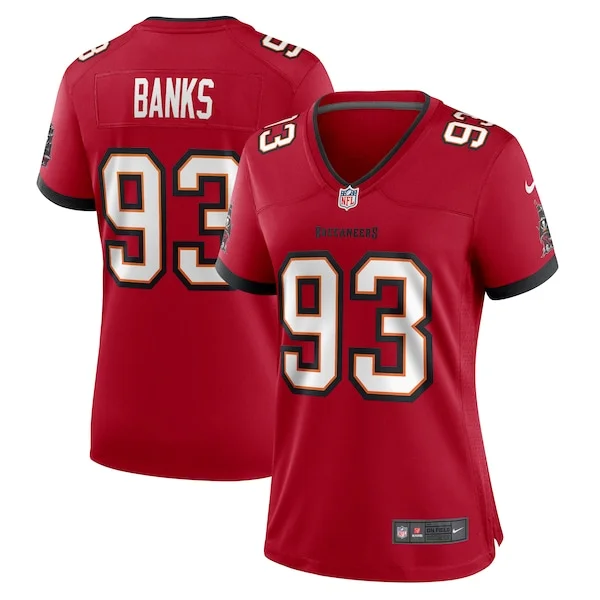None Game NFL Jersey - Red | Top-Grade Football Apparel | NFL Football