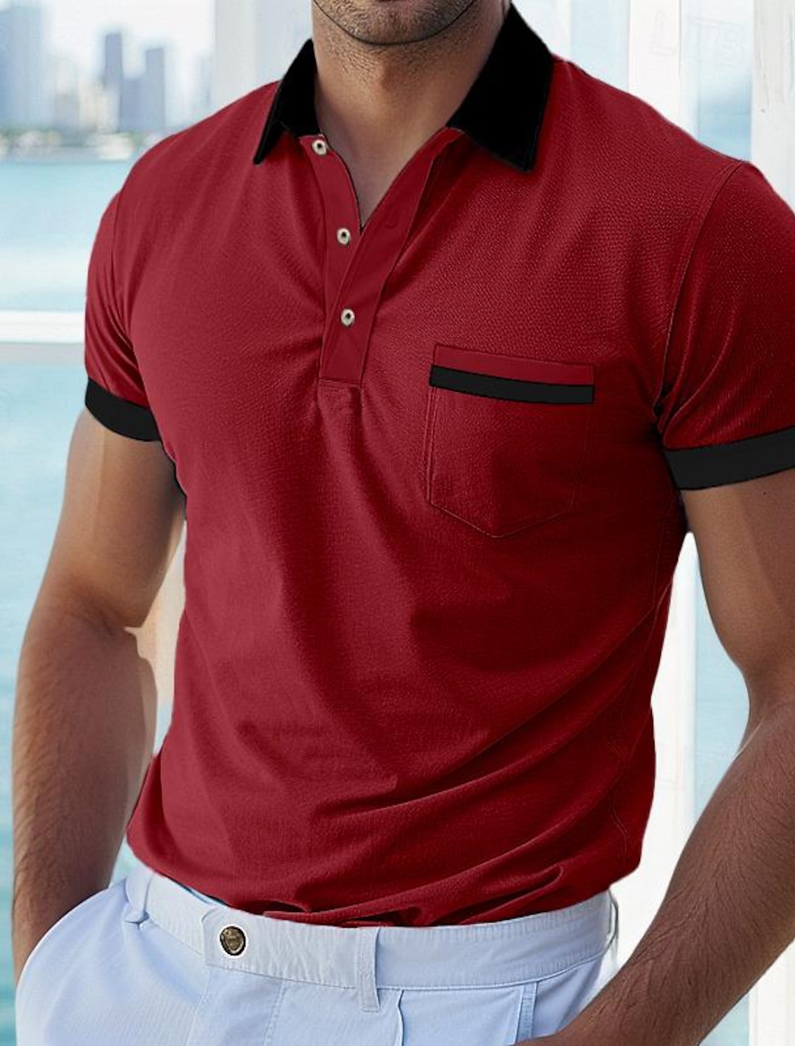 Men's Shorts Linen Shorts Dress Shorts Summer Shorts Pleated Shorts Pocket Pleats Straight Leg Plain Comfort Breathable Short Casual Daily Holiday Fashion Designer Black White