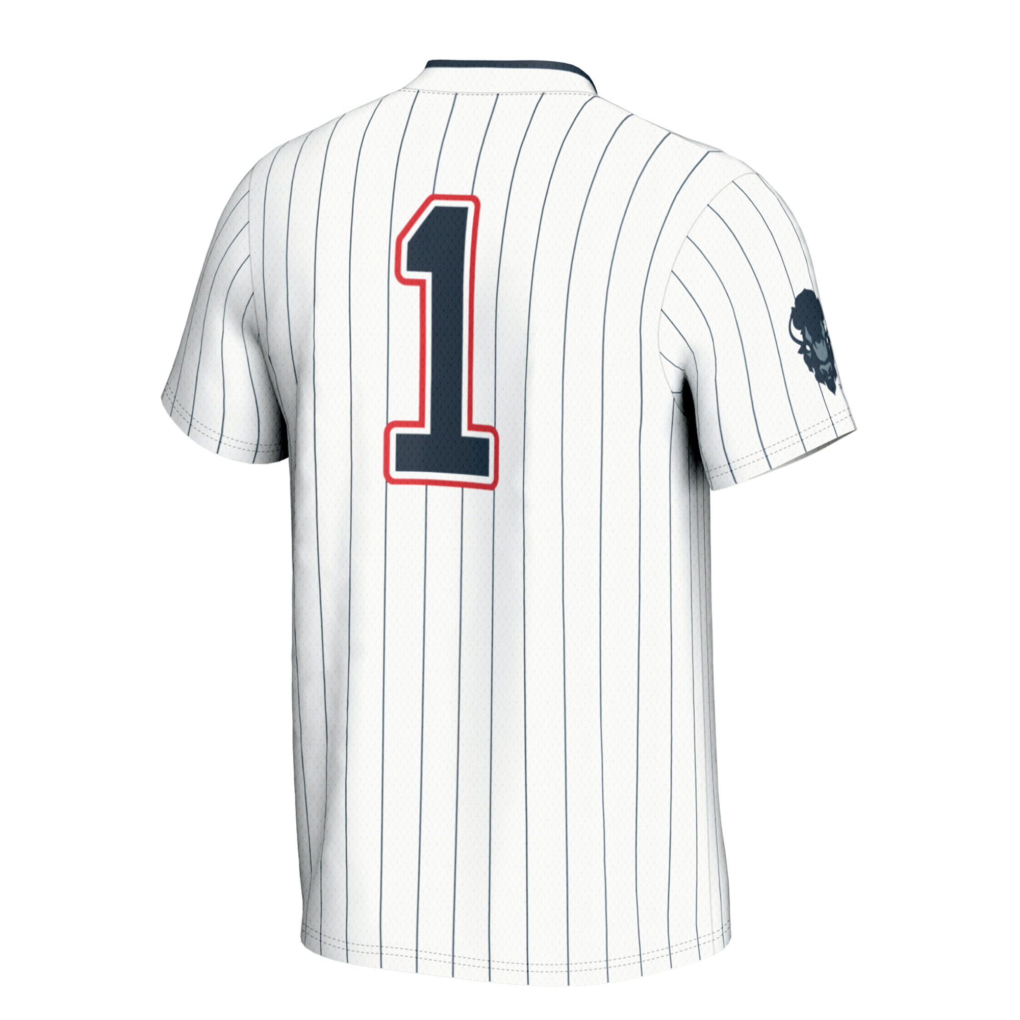 [NJP] Howard Bison GameDay Greats Youth Lightweight Softball Jersey - White