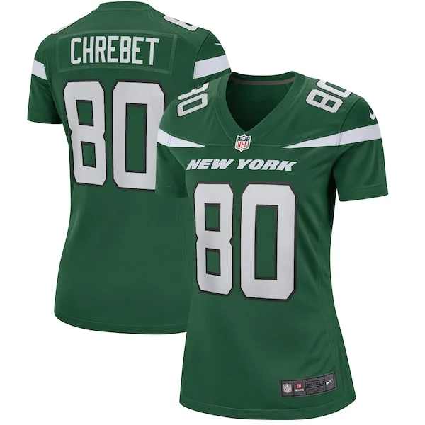 None Wayne Chrebet Game Jersey - Green | NFL Player Jersey | NFL Footb