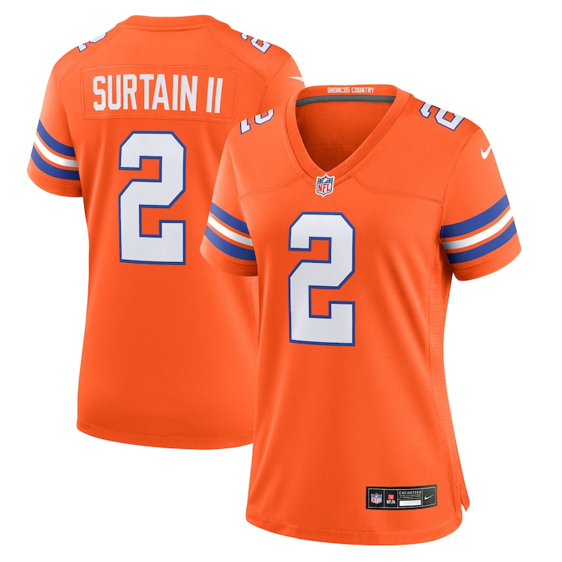 None Patrick Surtain II Denver Broncos Victory Team Spirit Wear