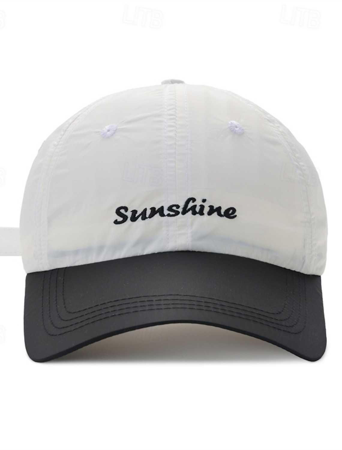 Baseball Cap Tennis Cap Men's Cap Multi Color Patchwork Quick Dry Breathable for Tennis Baseball Pickleball Summer White Pink Red