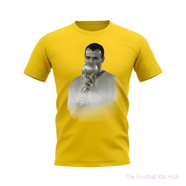 Cafu Brazil Legend T-Shirt (Yellow)
