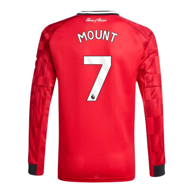 2025-2026 Official Man Utd Home Jersey