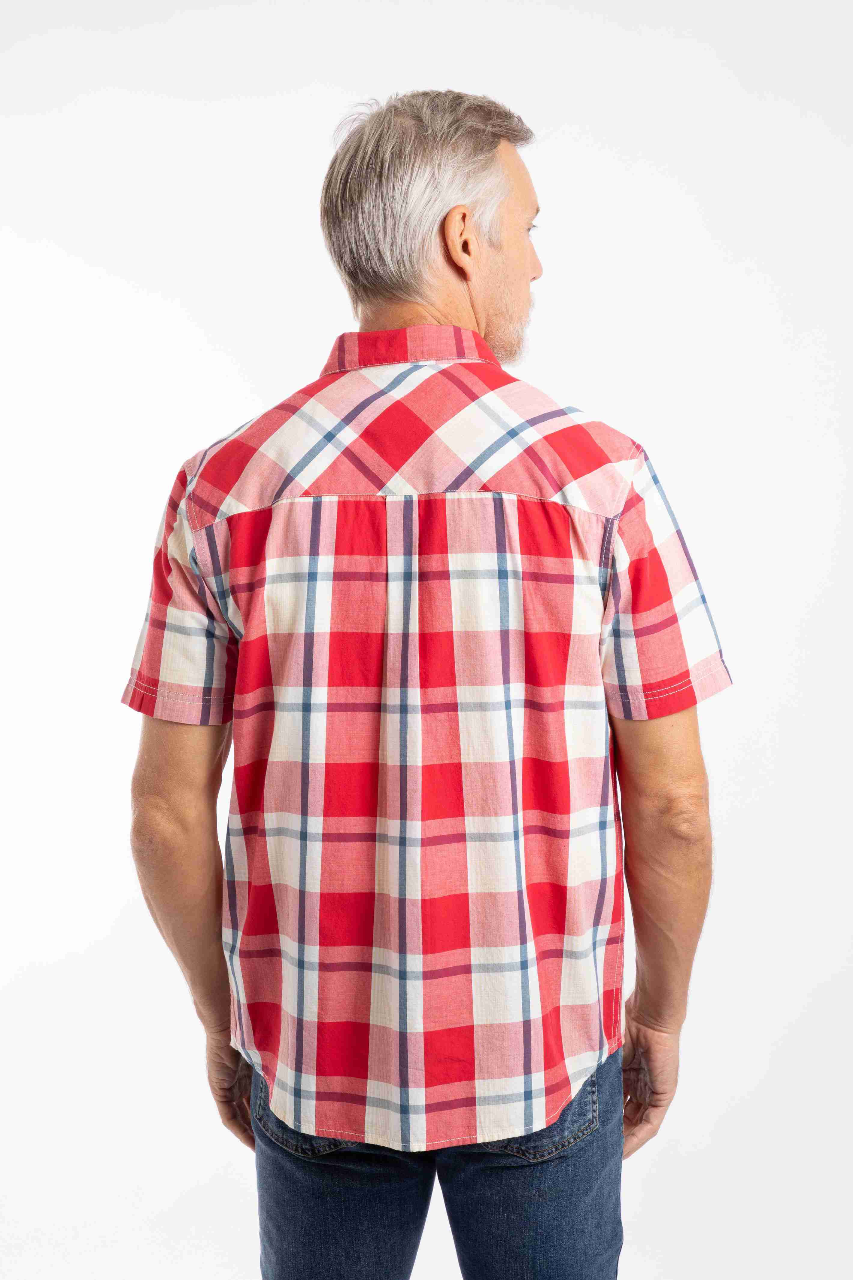 Judd Short Sleeve Check Shirt Nantucket