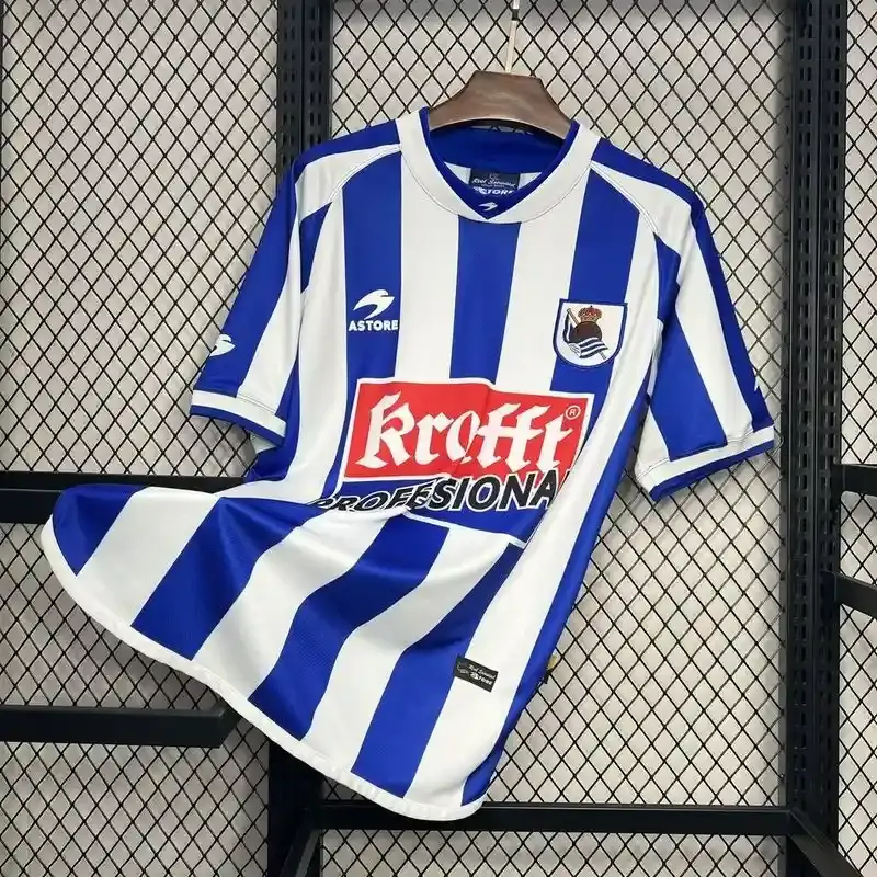 Cheap 2002-2003 Real Sociedad Jersey retro kit