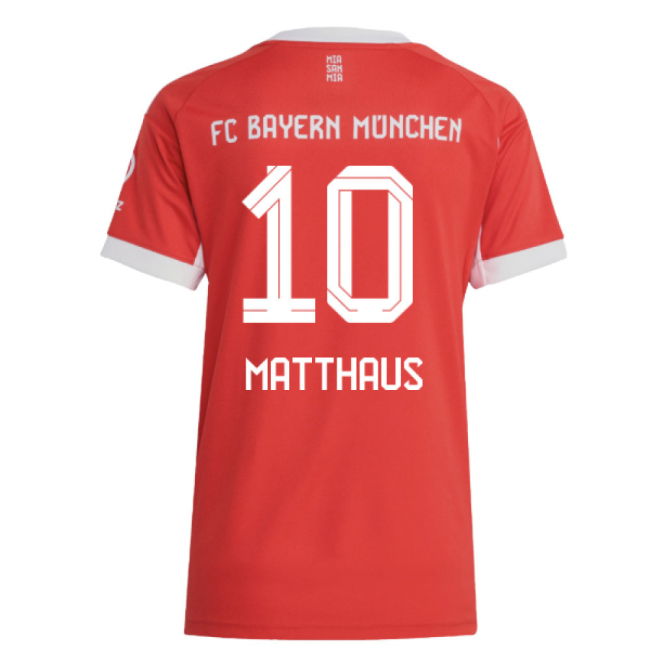 Game Replica Bayern Munich Home Supporter Shirt (Womens) (Matthaus 10)