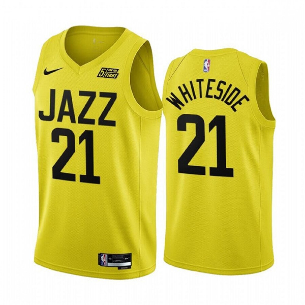 Professional Grade Men's Utah Jazz #21 Hassan White Basketball Jersey