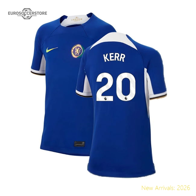 Chelsea 2024-25 Home Fan Version For Kids (Kerr Soccer Jersey