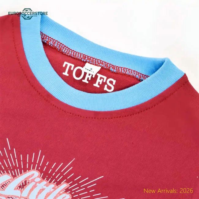 Toffs Retro Shirts Children Jersey Football Fan Football Fan Supporter Game Day Apparel