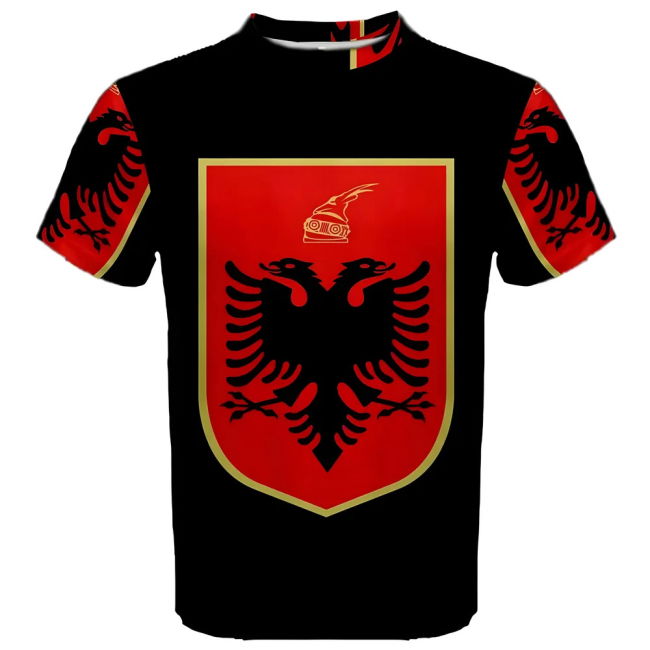 Player Issue Style Albania Top Level Home Pro Level Shirt