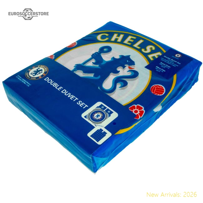 Chelsea Fc Pulse Double Duvet Set Customizable Football Wear
