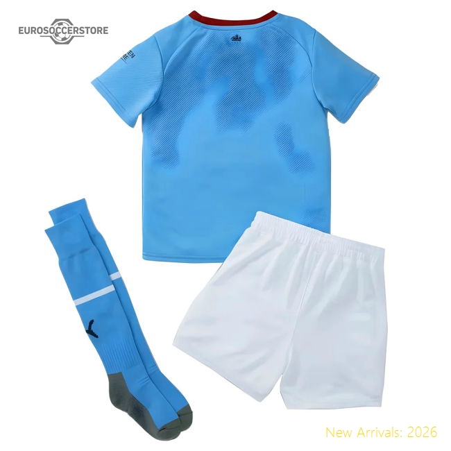 Premium 2022-2023 Man City Home Mini Kit (haaland 9) - Premium