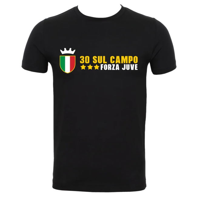 Top Quality Juve Fan T-shirt D. Piero #30 Official Merchandise