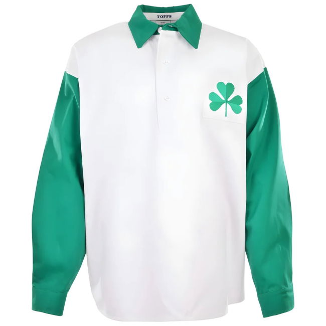 Genuine Celtic Fc Vintage Jersey Celtic 195 #5 New Season (v4)