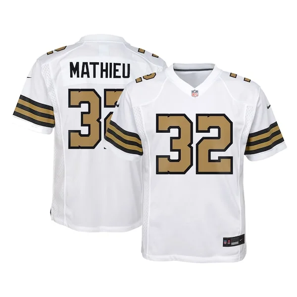 New Orleans Saints Game NFL Jersey - White | Pro-Level Football App...