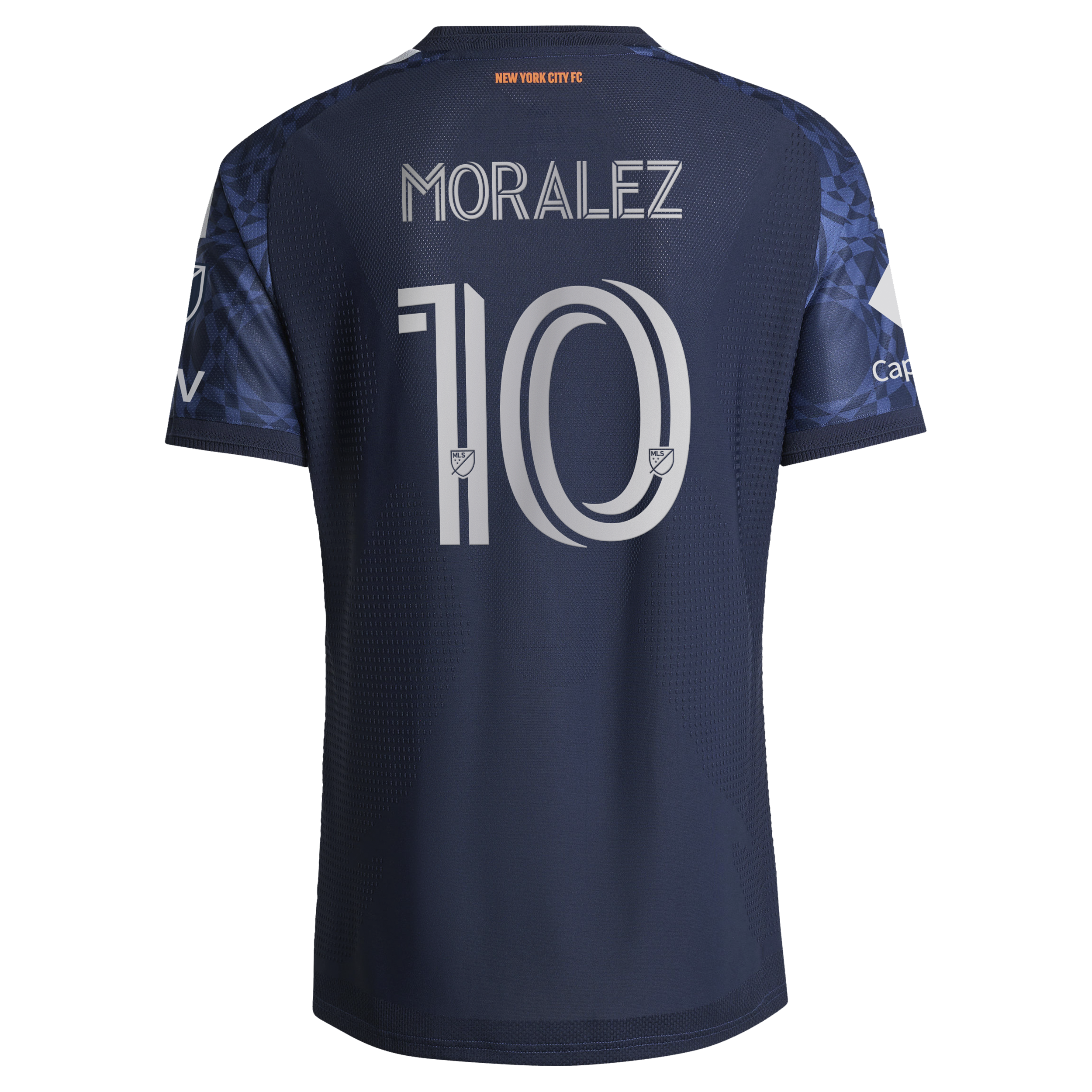 [SJH] Maximiliano Moralez New York City FC 2026 The All Nations Kit On-Field Authentic Patch Jersey - Blue
