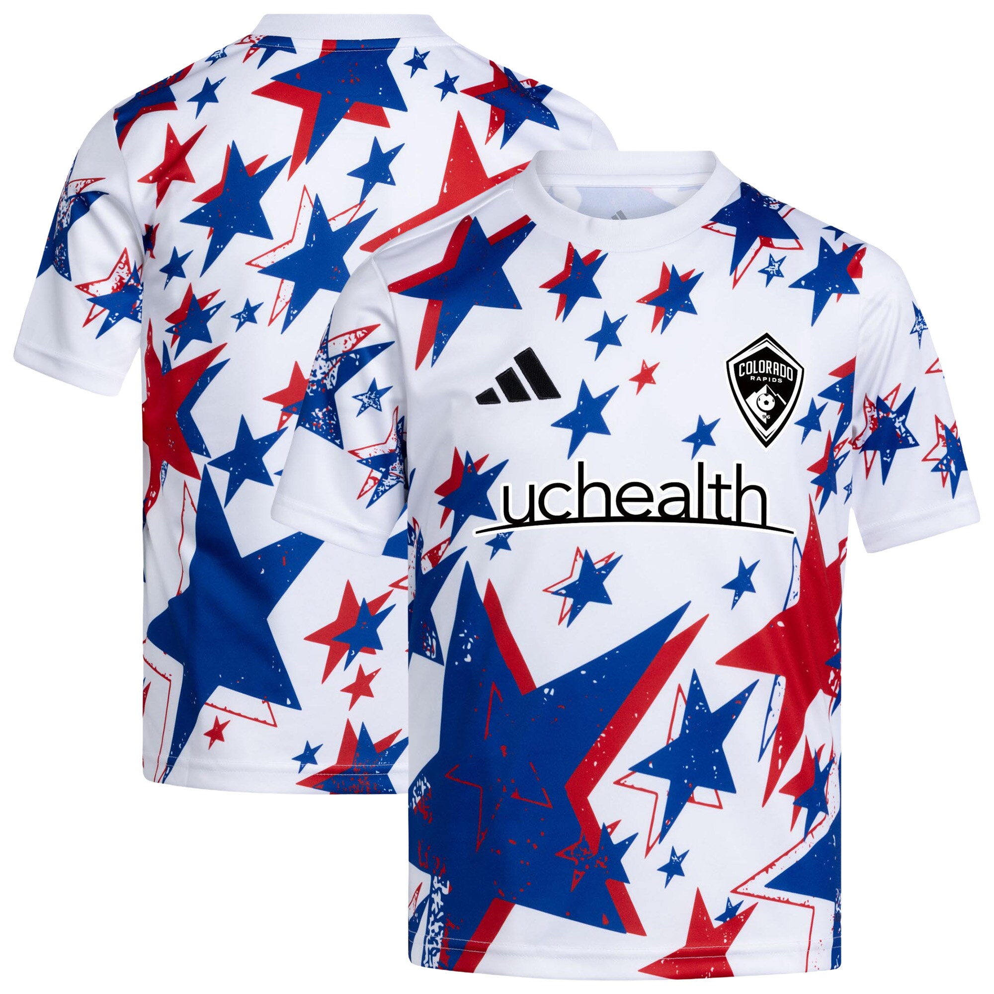 [SJH] Colorado Rapids Youth 2026 Americana Pre-Match Jersey - White