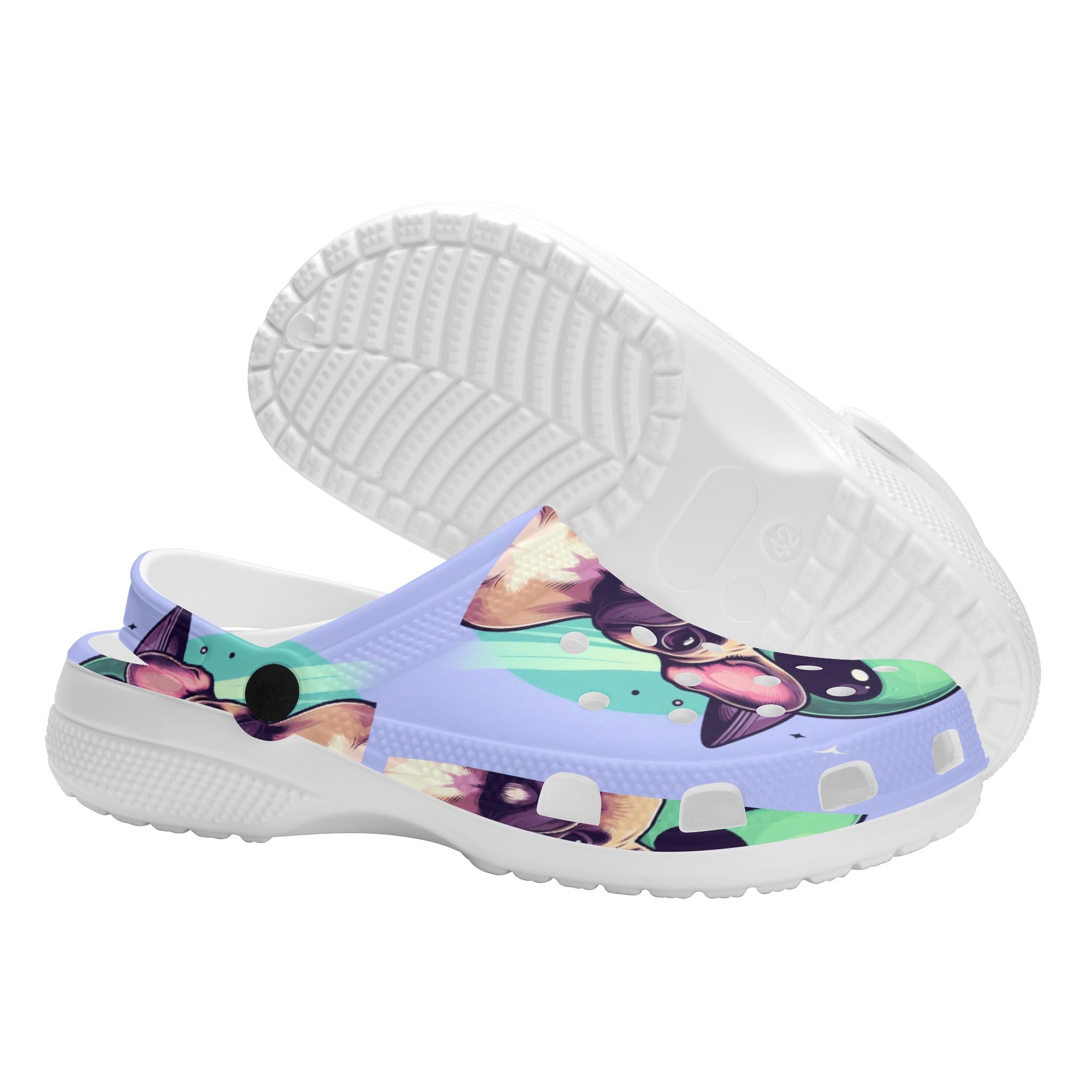 French Bulldog Lucky Unisex Clogs Useful Frenchie Gear