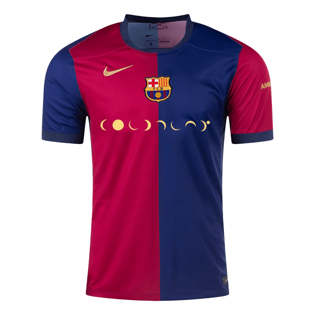 Barcelona Home  Soccer Jersey 2024/25 - COLDPLAY Authentic Kit