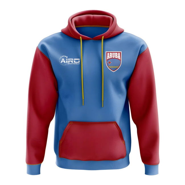 Elite Premium-Quality Aruba Concept Country Football Hoody (Blue)