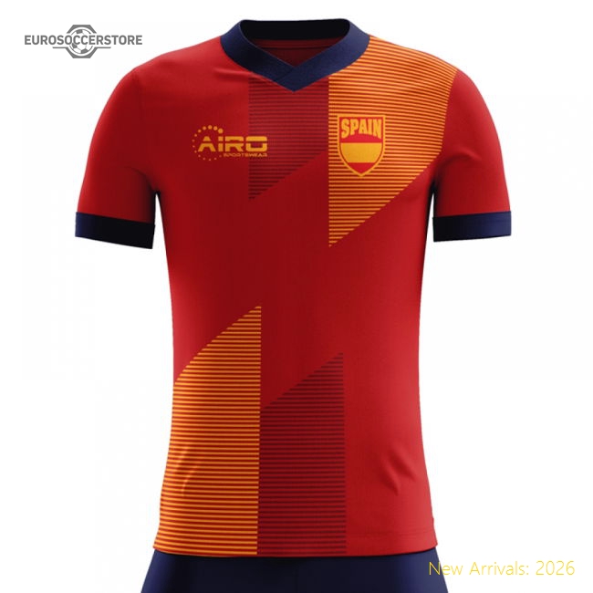 2025-2026 Spain Home Concept Football Shirt - Baby