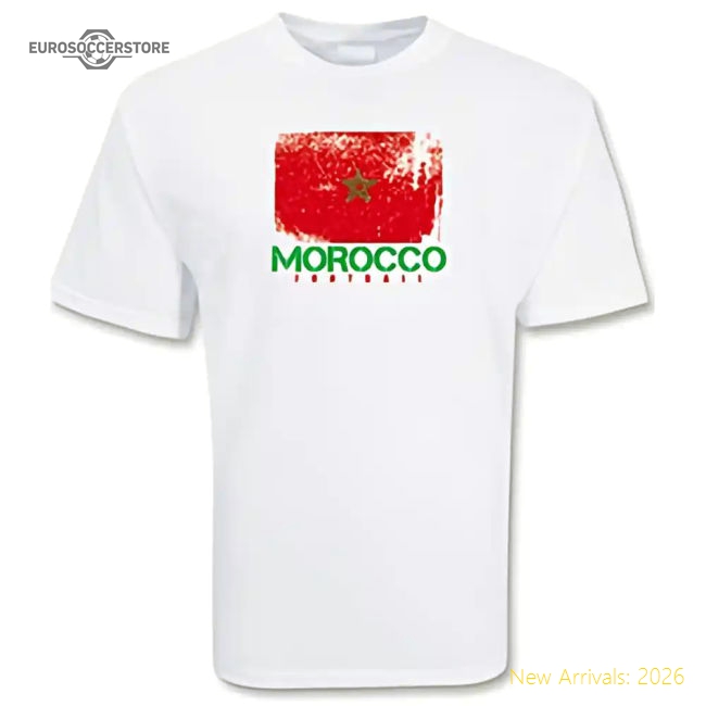Morocco Football 20242025 Regular Highperformance Tshirt