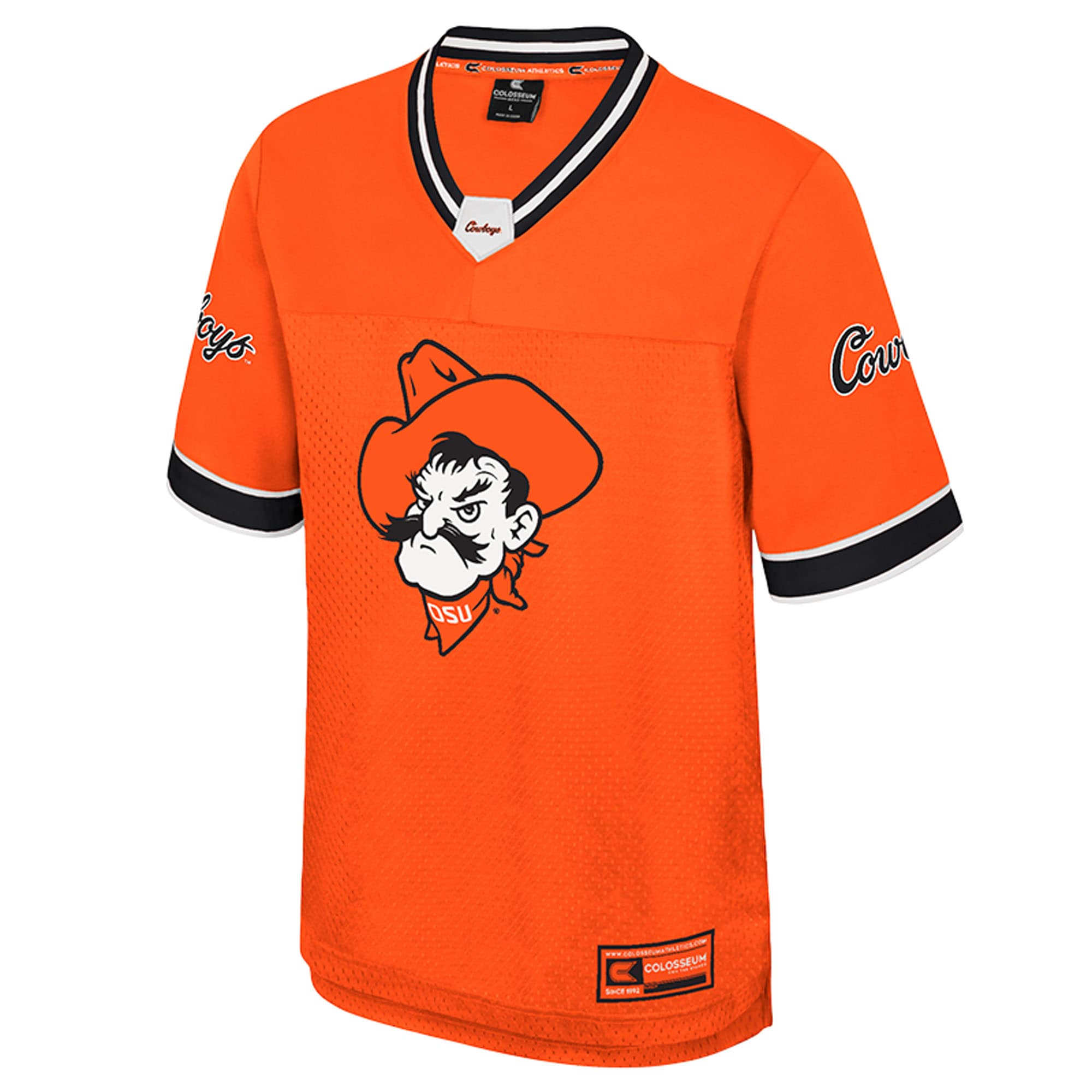 [NJP] Oklahoma State Cowboys Colosseum Nothing But The Hits Football Jersey - Orange