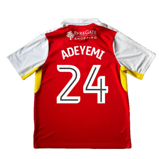 Professional Grade Rotherham Home Shirt Good Xl Adeyemi #24 Fresh ...