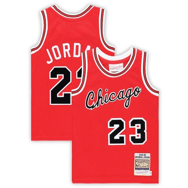 Michael Jordan CHI Authentic Team Jersey - Red - Licensed Product