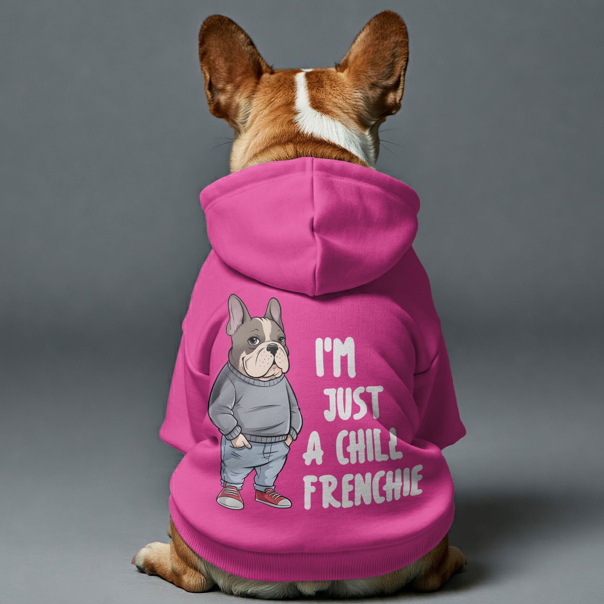 Lifestyle-Driven I'm Just A Chill Frenchie - Personalized French Bull...