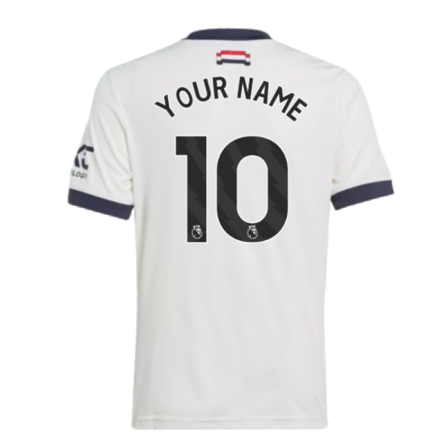 2024-2025 Man Utd Third Top (Kids) (Your Name)