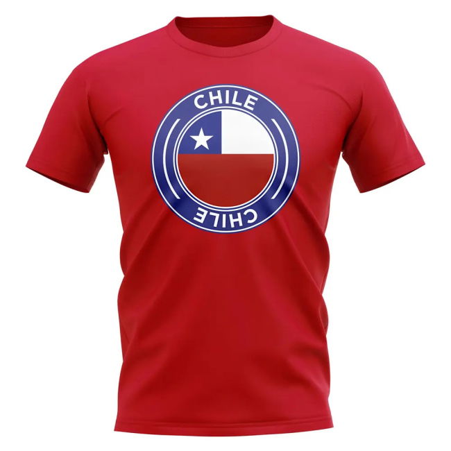 National Chile Football Badge T-Shirt (Red) Championship