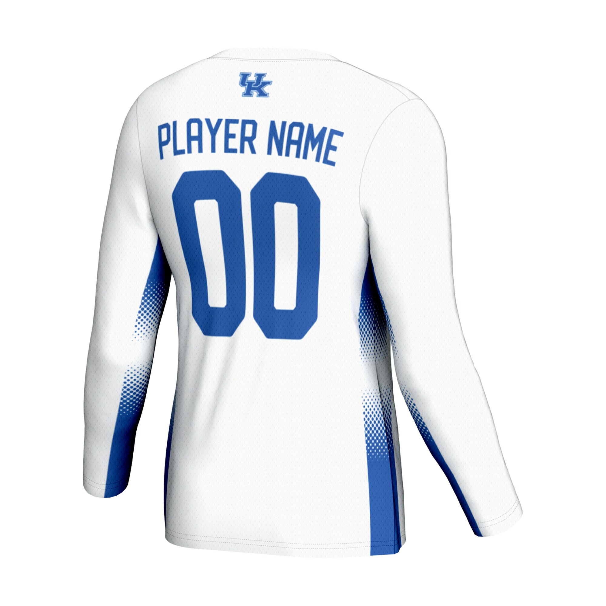 [NJP] Kentucky Wildcats GameDay Greats Unisex NIL Lightweight Volleyball Jersey - White