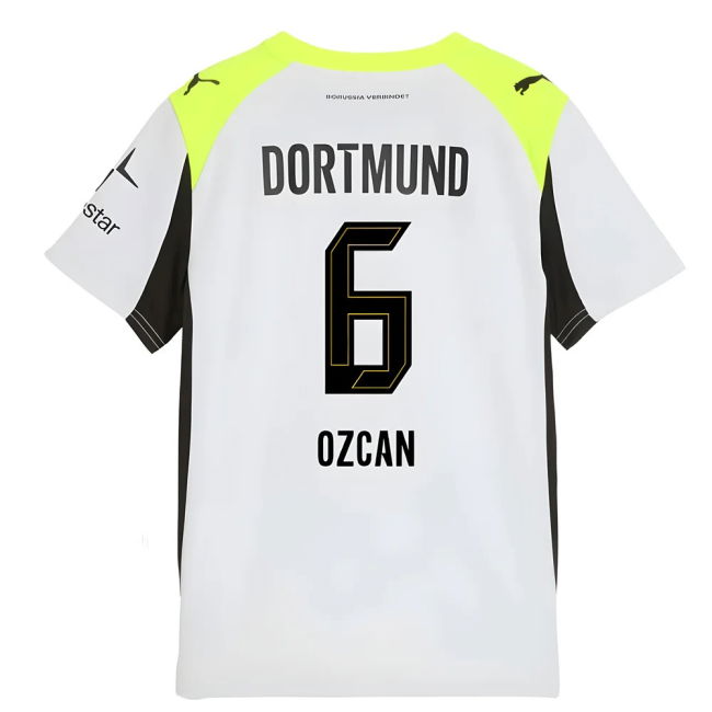 2025-2026 Borussia Dortmund Away Shirt for (Youth