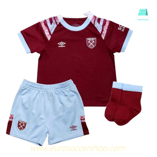 2022-2023 West Ham Home Baby Kit (Your Name)